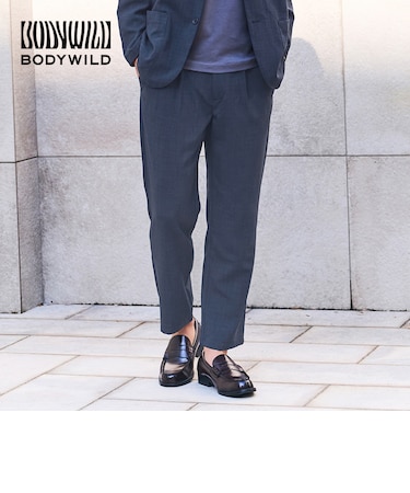 【BODY WILD】サマードライテーパードパンツ