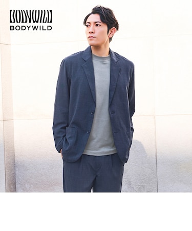 【BODY WILD】サマードライテーラードジャケット