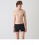 【3D-Boxer】ボクサーパンツ（前とじ） カラダの凹凸に馴染んでストレスフリー