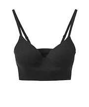 【Fitte COOL】接触冷感 ひびきにくい オーガニックコットン混 ノンワイヤーブラジャー