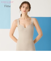 【Fitte COOL】ひんやり冷感 オーガニックコットン混 ひびきにくい ブラトップ