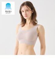 【アセドロン】汗ベタ対策 ひびきにくい 汗取り付きハーフトップ