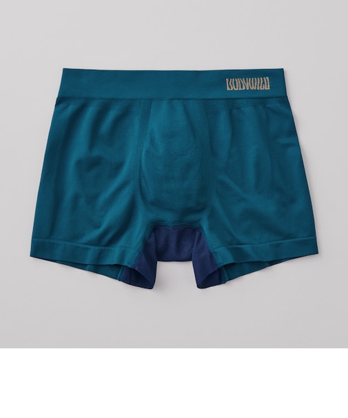 【ベンチレーション(通気性)×立体成型】ボクサーパンツ（前とじ）