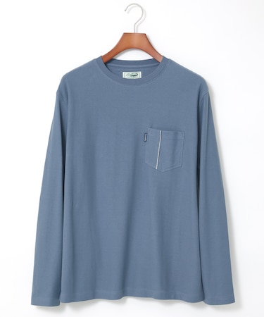 ツイル クルーネック カットソー