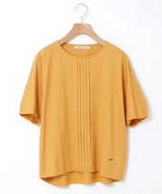 スノーリネン ピンタック プルオーバーTシャツ【接触冷感】