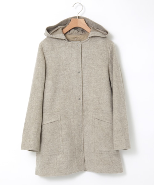 新品 未使用 アンクレイヴ パディング ミドルコート エクリュ 2 タグ付き はっ水】【ウォッシャブル】マイクロタフタミドルコート(コート