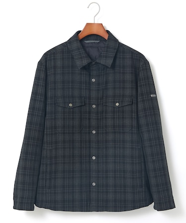 ウール調 CPO ダウンジャケット