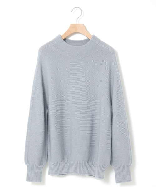 ウール ガーター編み プルオーバーニット【ホールガーメント(R