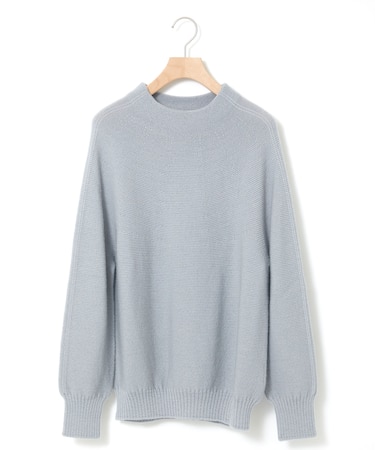 ウール ガーター編み プルオーバーニット【ホールガーメント(R)】