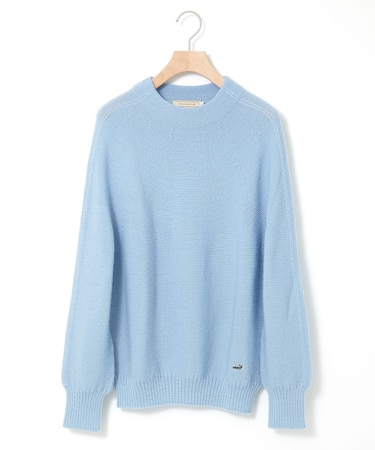 ウール ガーター編み プルオーバーニット【ホールガーメント(R)】