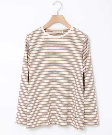 コットン マルチボーダー Tシャツ