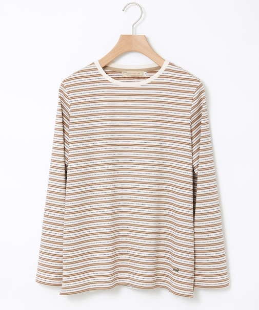 コットン マルチボーダー Tシャツ