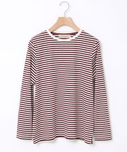コットン マルチボーダー Tシャツ