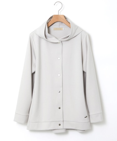 釦開き パーカー