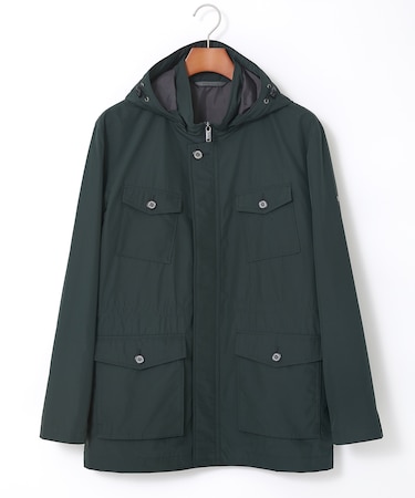 タフタ素材 ハンティングジャケット