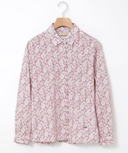 花柄 長袖 ブラウス【JAPAN FABRIC】