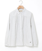 コットン ドビー ブラウス