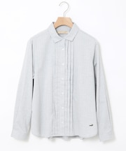 コットン タックデザイン ブラウス