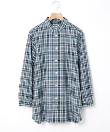 ドビーチェック柄 チュニック