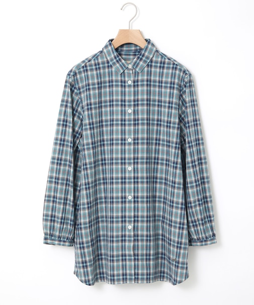 ドビーチェック柄 チュニック