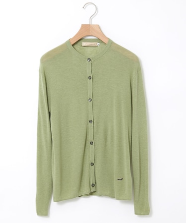 リブニット カーディガン