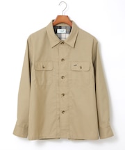 ダブルポケット付き シャツジャケット