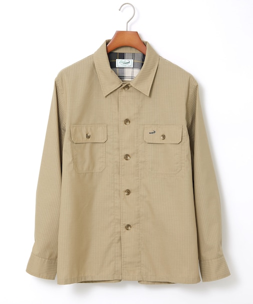 ダブルポケット付き シャツジャケット