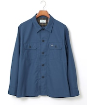 ダブルポケット付き シャツジャケット