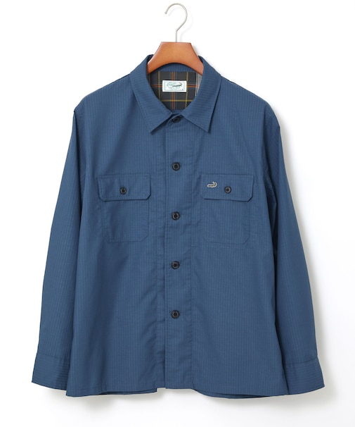 ダブルポケット付き シャツジャケット