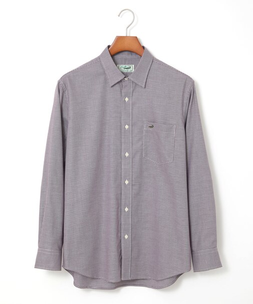 ノンアイロン 千鳥柄 シャツ【シワになりにくい】