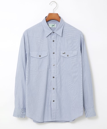 ダブルポケット デザイン シャツ