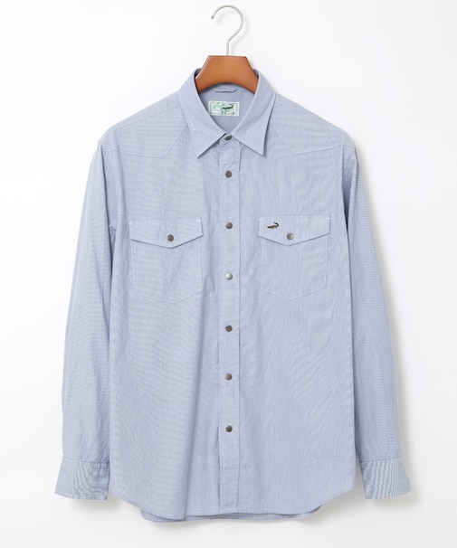 ダブルポケット デザイン シャツ