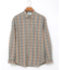ピケ起毛 チェック柄 シャツ
