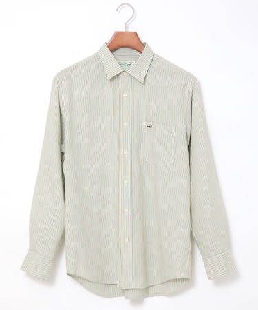 ノンアイロン ストライプ シャツ【シワになりにくい】