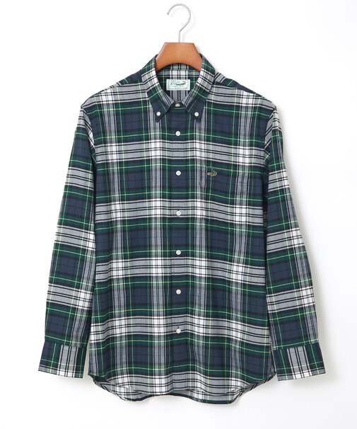 ノンアイロン チェック柄 シャツ【シワになりにくい】