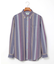 ピケ 配色 ストライプ シャツ