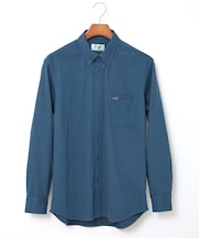 ピケ素材 ボタンダウン シャツ