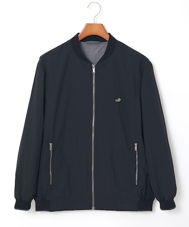 ナイロン ボンバー ブルゾン