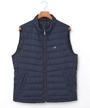 スタンドカラー ダウン ベスト