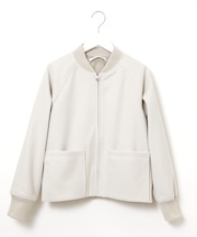 ウールライク リブ ブルゾン【一部店舗限定】