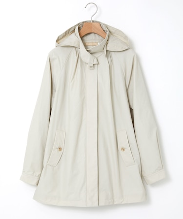 2way 襟デザイン モッズコート【花粉ガード】