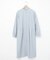 ノーカラー ウエスト切り替え ライトコート