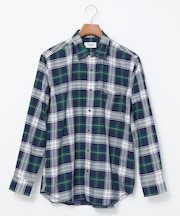 ピケ 英国調タータン柄 シャツ