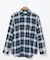 ピケ 英国調タータン柄 シャツ