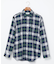 ピケ 英国調タータン柄 シャツ
