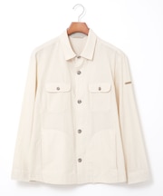 サッカー ストライプ柄 シャツアウター