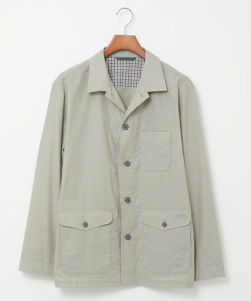 クロコダイルタータン オックスフォード ジャケット