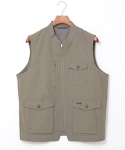 ドビー生地 マルチポケット ベスト【吸汗速乾】