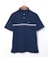 ラインプリント ポロシャツ
