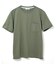 スノーコットン シャドーボーダー Tシャツ【接触冷感】